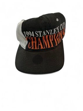 1994 Stanley Cup Champions Black and White Baseball Cap
